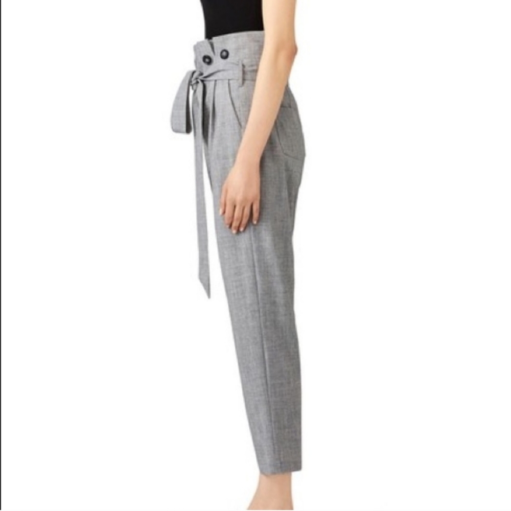Fame And Partners The Beau Trousers In Grey View 2